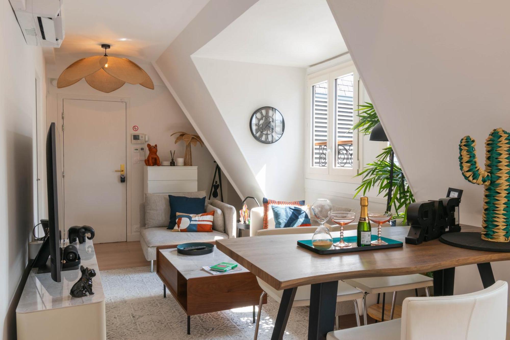 1 Min Walk From Opera - Ac - Authentic Parisian Experience ! Appartamento Parigi