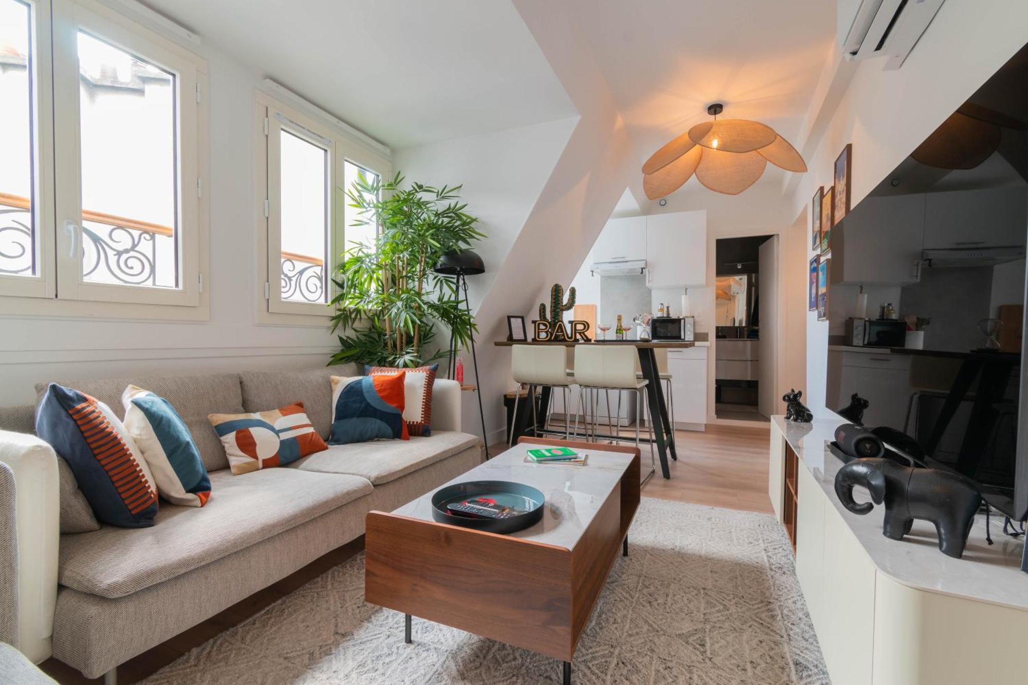 1 Min Walk From Opera - Ac - Authentic Parisian Experience ! Parigi